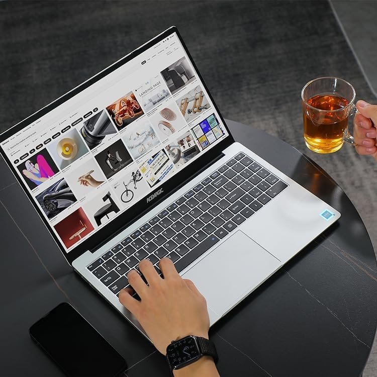 Ноутбук 15.6" Acemagic AX15 Intel N95 RAM 16GB SSD 512GB Win11 (UKR), фото №6