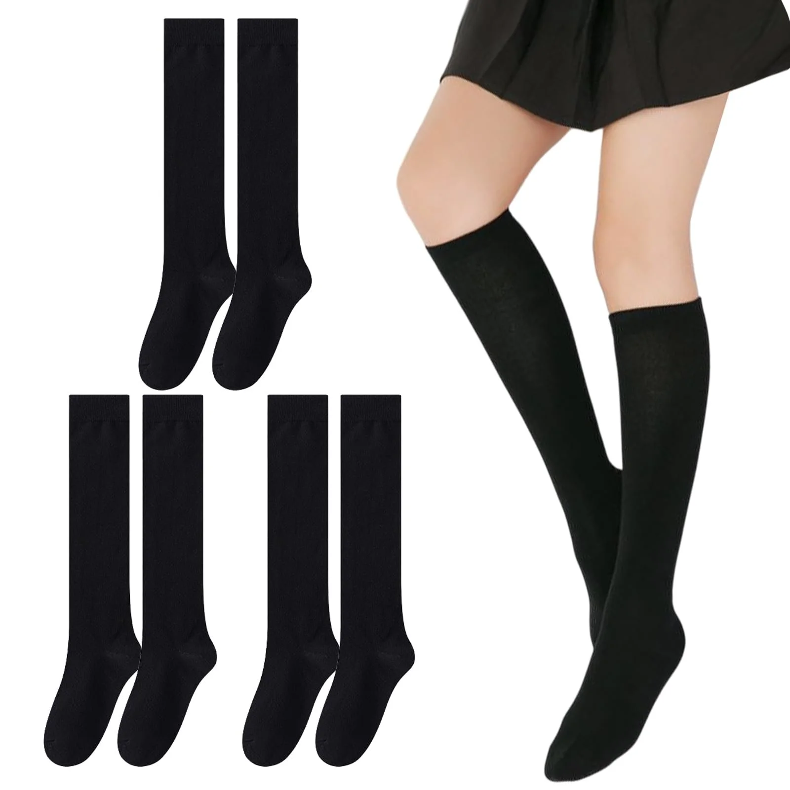 Комплект жіночих гольфів (3 пари), фото №1