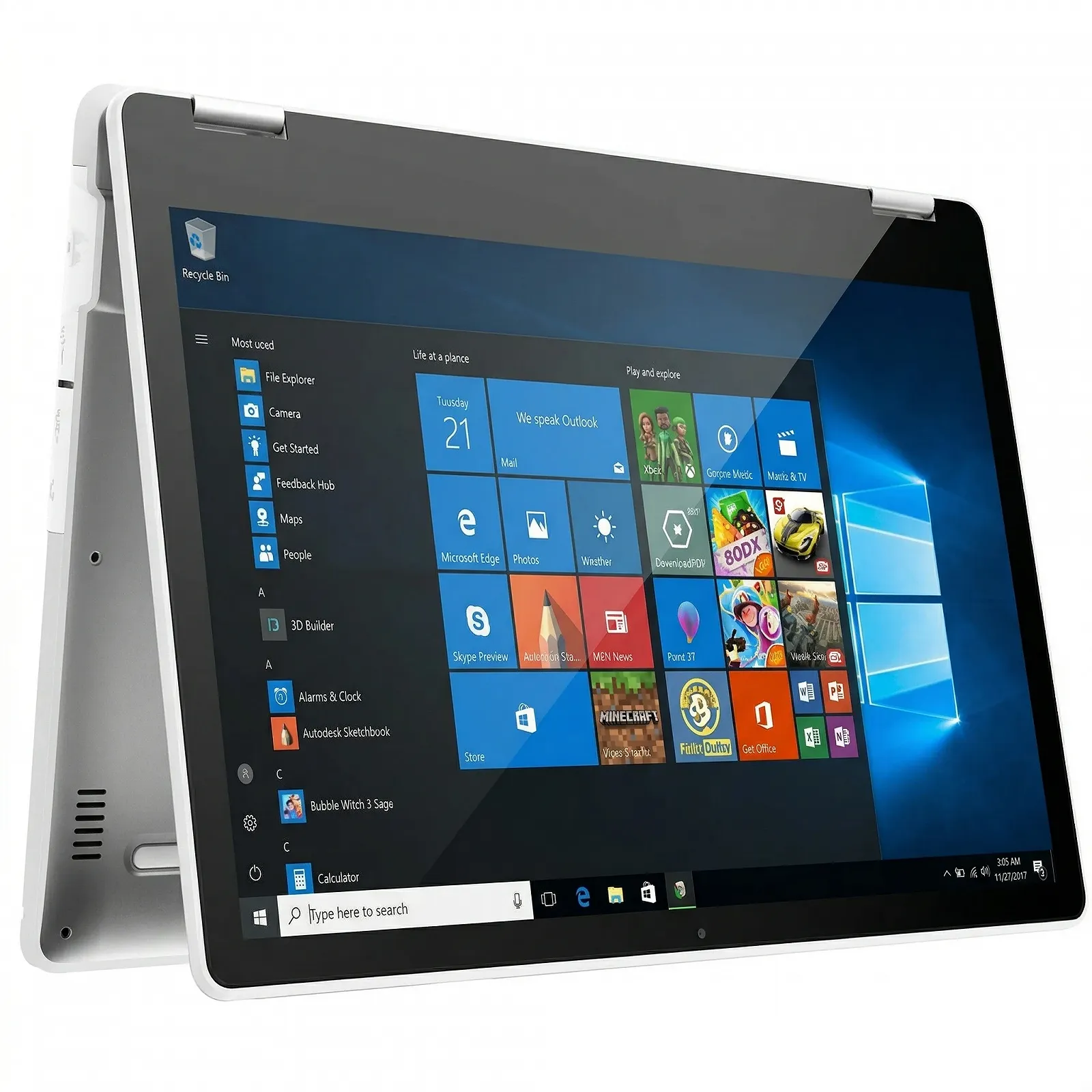 Ноутбук 13.3" AWOW VT13 Intel Pentium J4205 RAM 6GB SSD 512GB Windows 11 (UKR), фото №3