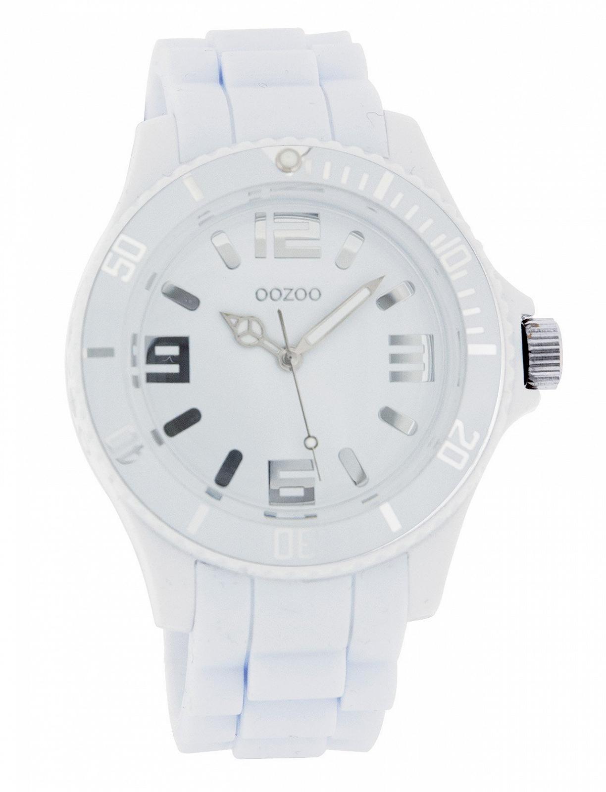 Часы Унисекс Oozoo Коллекция Silicone C4170 Аналоговые Белые, фото №1
