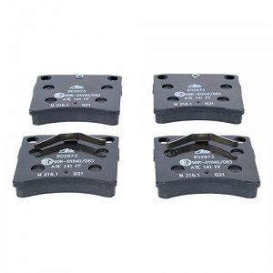 Комплект гальмівних колодок, дискове гальмо ATE 13.0460-2973.2 для VAG передній міст synthetic.ua - Фото 1