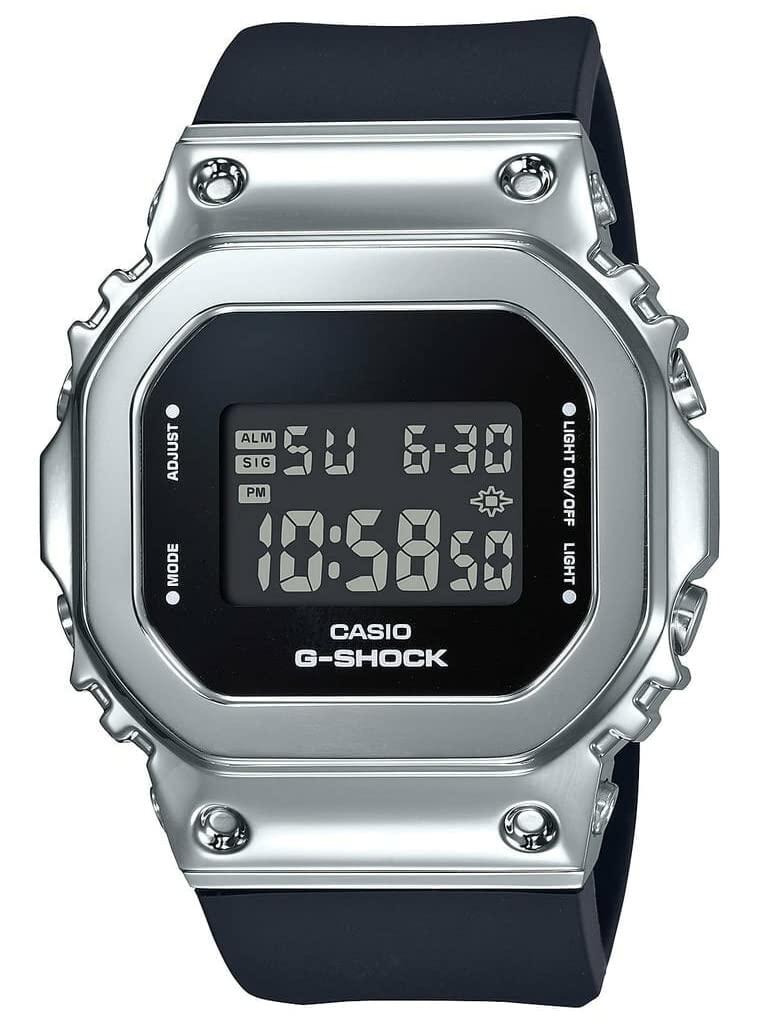 Годинник Casio GM-S5600-1ER ремінець чорний, фото №1