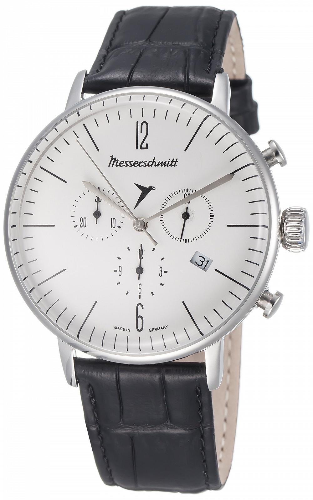 Часы Messerschmitt Jumbo Fliegeruhr ME-55DB с авиационным кожаным ремешком, фото №1 Часы Messerschmitt Jumbo Fliegeruhr ME-55DB с авиационным кожаным ремешком, фото №1