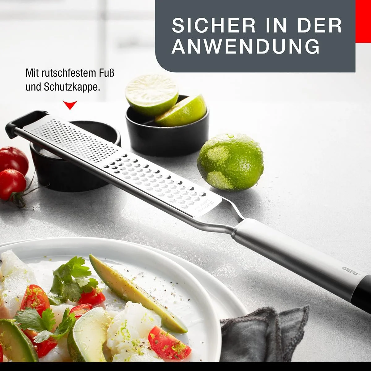 Терка Gefu Primeline Дрібна та крупна, фото №4