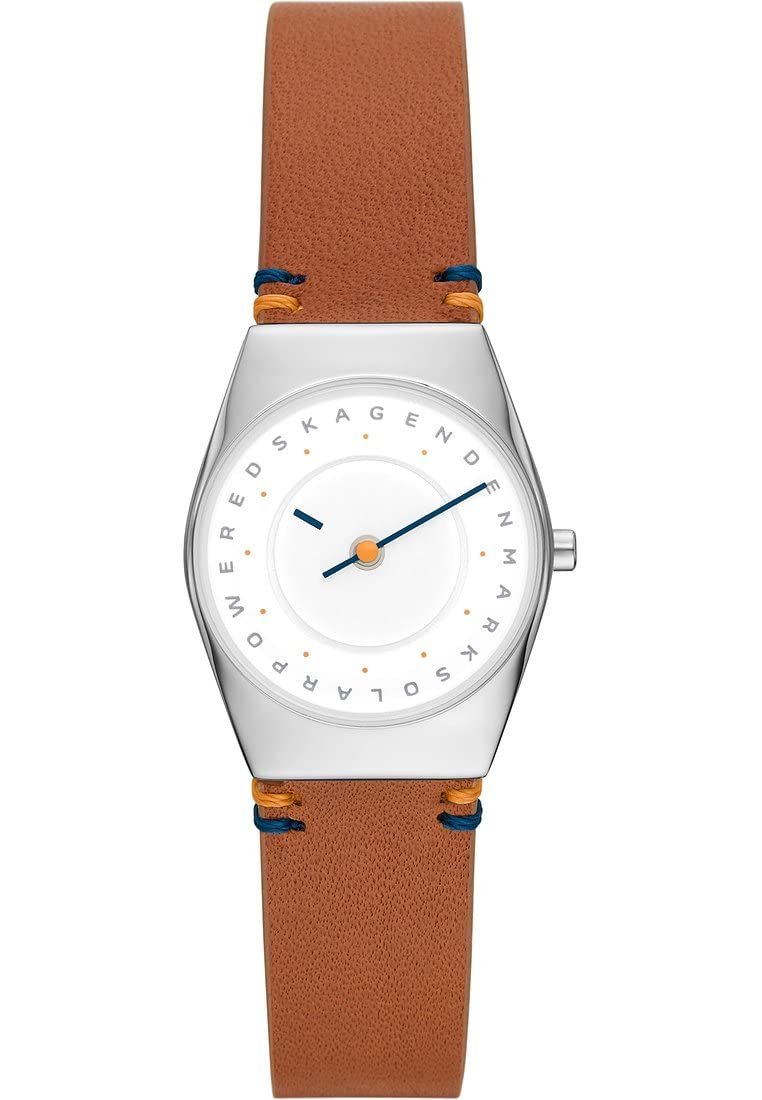 Жіночий годинник Skagen Grenen Solar-Powered Movement Ремінець з нержавіючої сталі або шкіри, фото №1