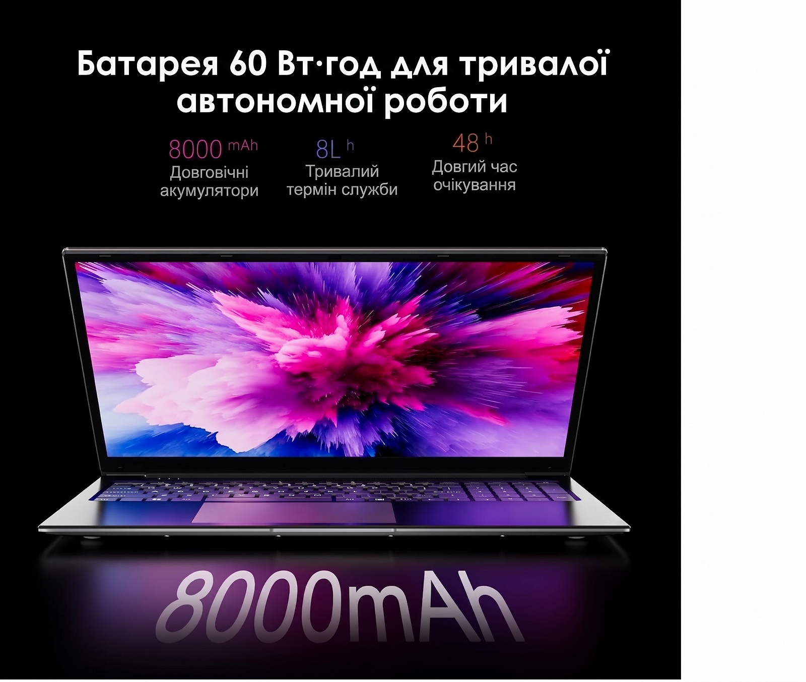 Ноутбук 17.3" SGIN M17 Intel Celeron N4020 RAM 8GB SSD 512GB Windows 11 (UKR), фото №5