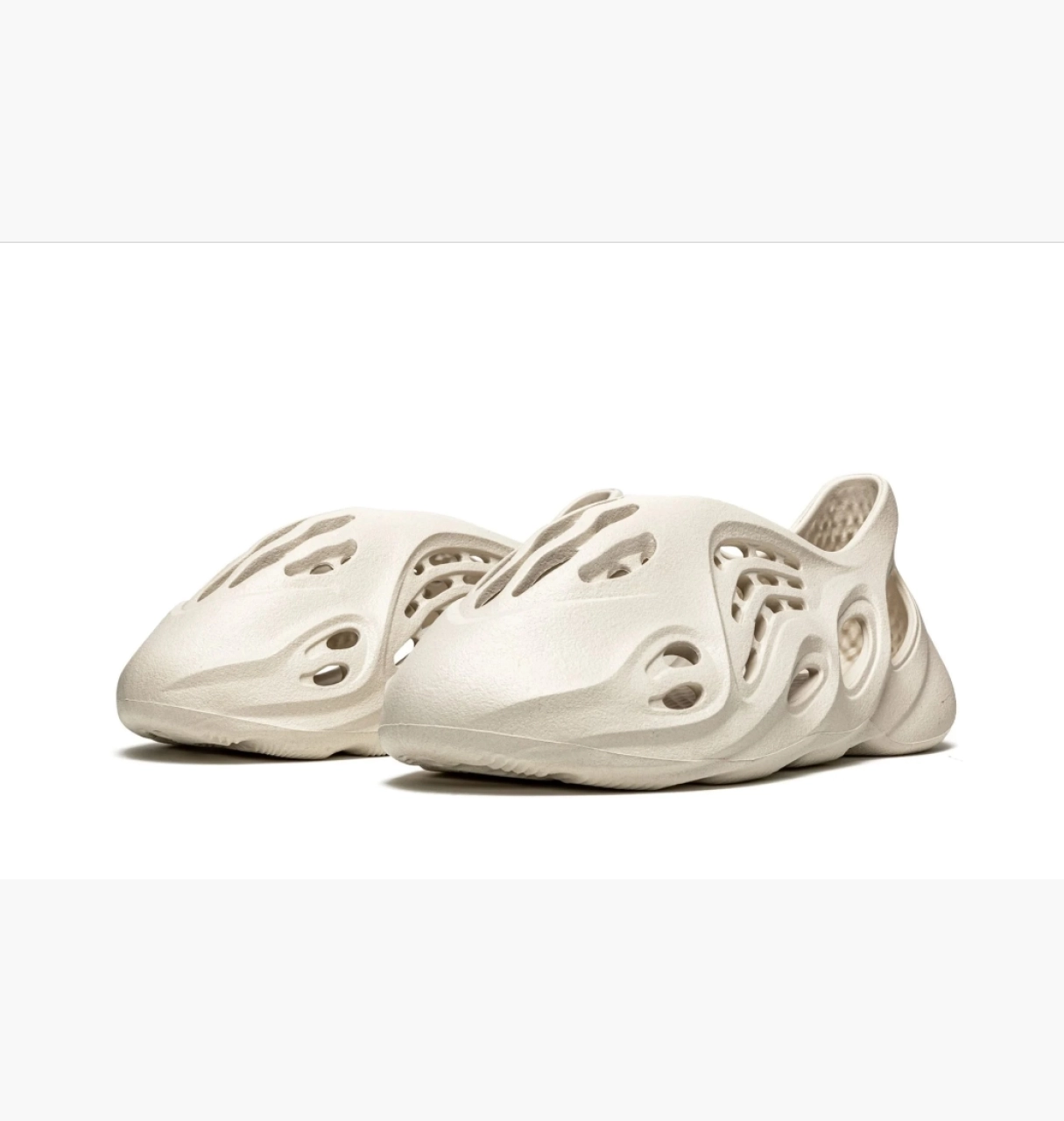 Тапочки Adidas Yeezy Foam Runner Бежевый, фото №3