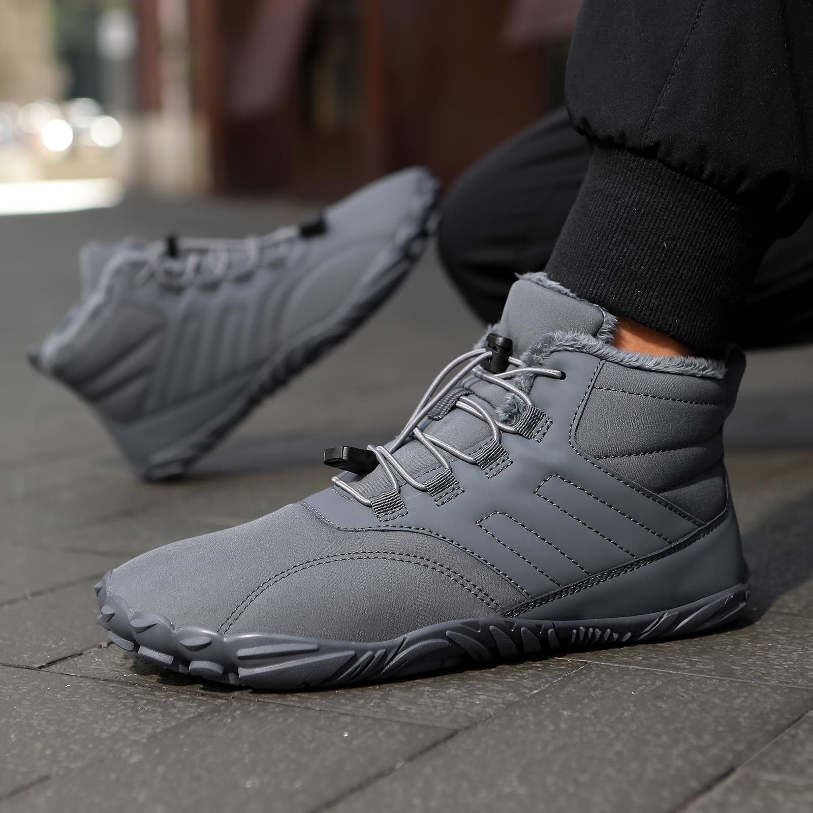 Чоботи SMajong Зимові Чоловічі Водонепроникні для ходьби, фото №6 Чоботи SMajong Зимові Чоловічі Водонепроникні для ходьби, фото №6