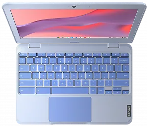 Ноутбук 11.6" Lenovo IdeaPad Slim 3 Chromebook 11IJL9 Intel Celeron N4500 RAM 4GB eMMC 64GB 11год батарея ChromeOS (UKR) synthetic.ua - Фото 1
