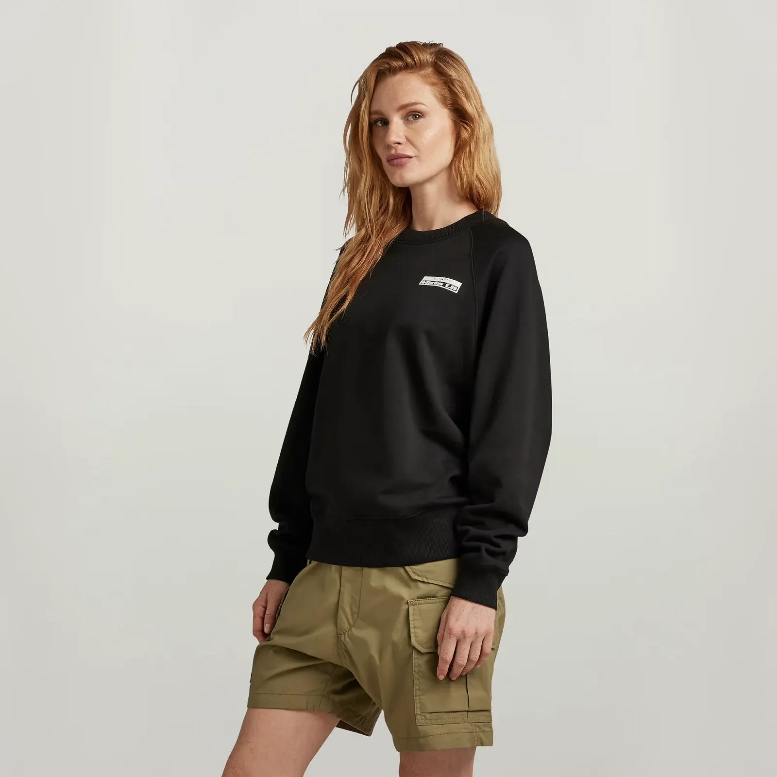 Женский свитер G-Star RAW Raglan Relaxed Sweater - XS, фото №2 Женский свитер G-Star RAW Raglan Relaxed Sweater - XS, фото №2