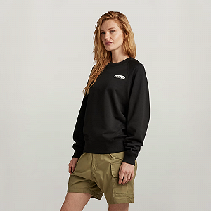 Женский свитер G-Star RAW Raglan Relaxed Sweater - S synthetic.ua - Фото 1