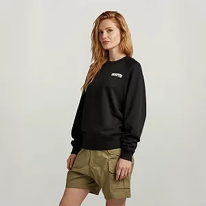 Женский свитер G-Star RAW Raglan Relaxed Sweater - M synthetic.ua - Фото 1