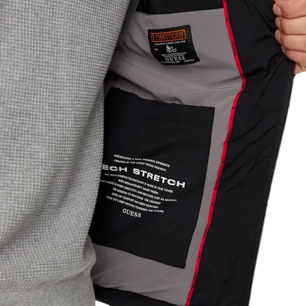 Пуховик Guess Чорний, фото №4