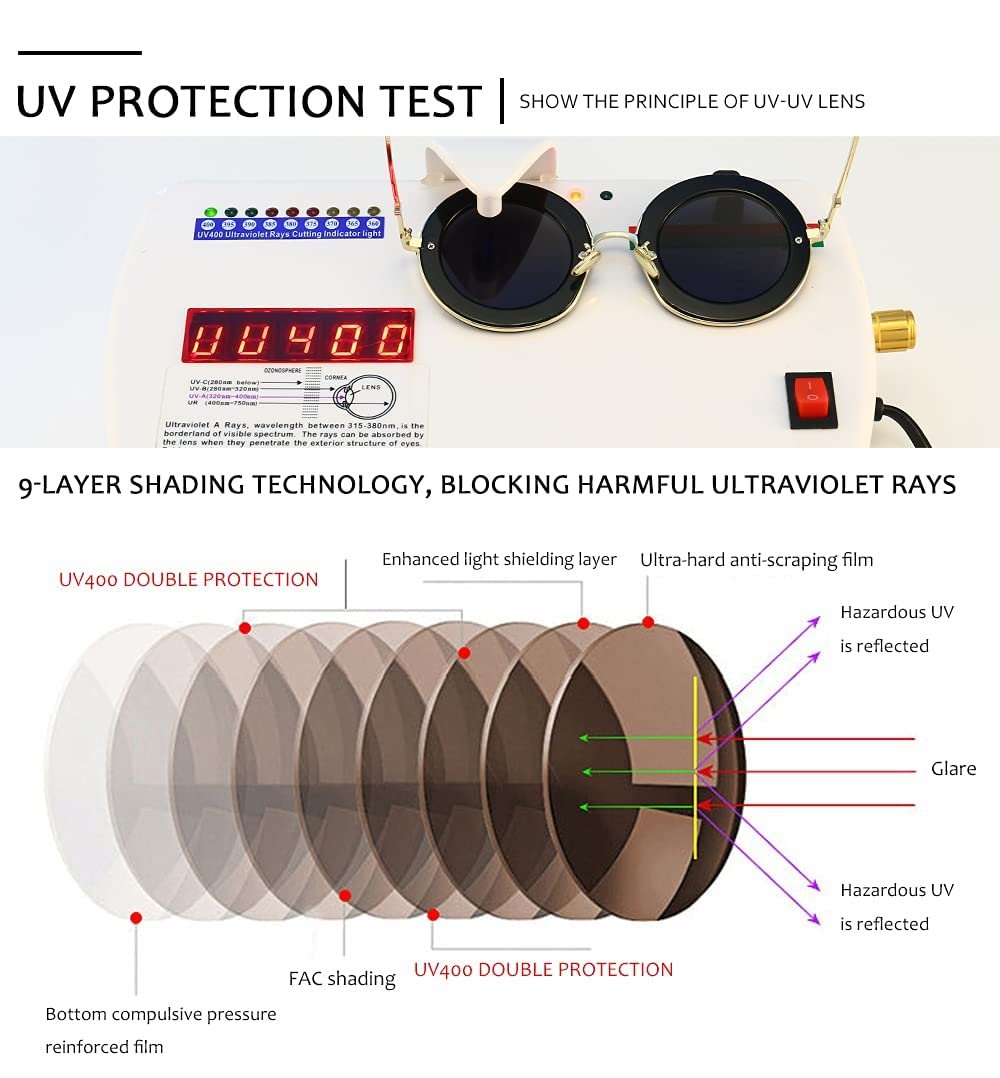 Круглі сонцезахисні окуляри, фото №7