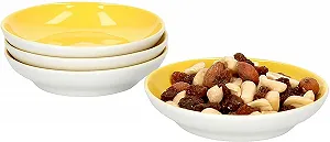 Миска Ritzenhoff & Breker Doppio Набор 4 шт. Желтый солнечный, 10 см диаметр, 2.1 см высота - Фото 1