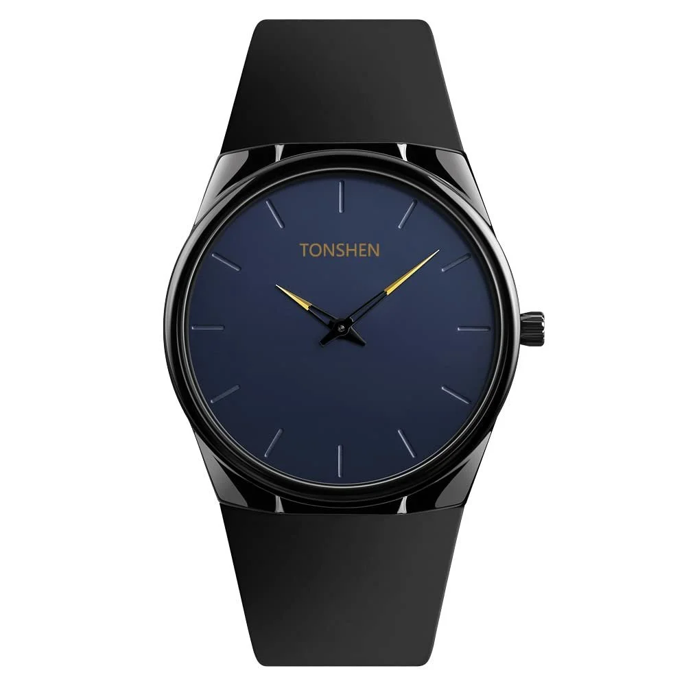 Чоловічий годинник TONSHEN Кварцовий Аналоговий Безель з нержавіючої сталі, фото №1
