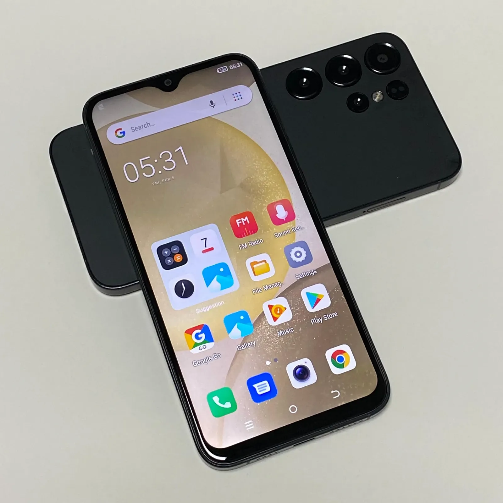 Смартфон Unlock 5 6.3" 2GB/16GB 4G Android Black, фото №3