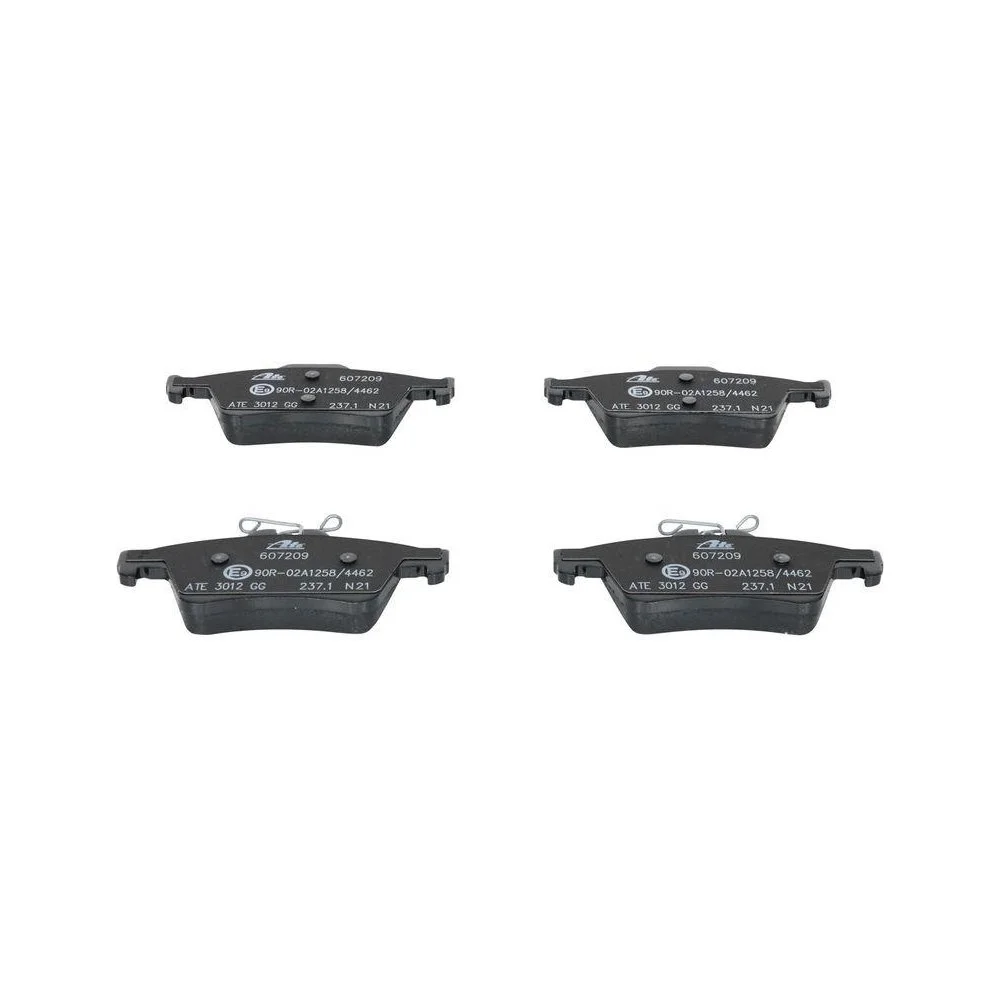 Комплект тормозных колодок, дисковый тормоз ATE 13.0460-7209.2 для JAGUAR, задняя ось, фото №1 Комплект тормозных колодок, дисковый тормоз ATE 13.0460-7209.2 для JAGUAR, задняя ось, фото №1
