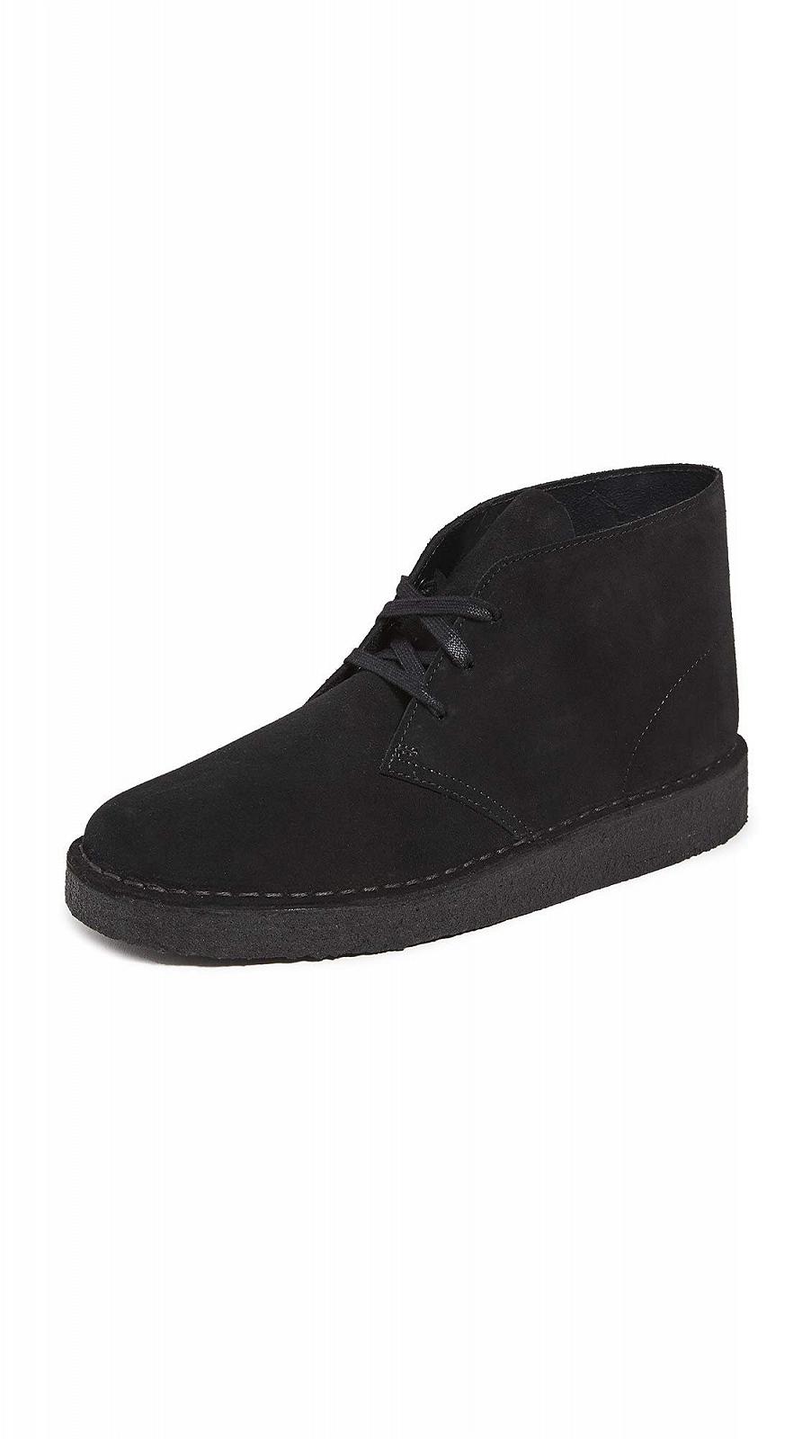 Ботинки Clarks Desert Coal Black Suede, фото №1
