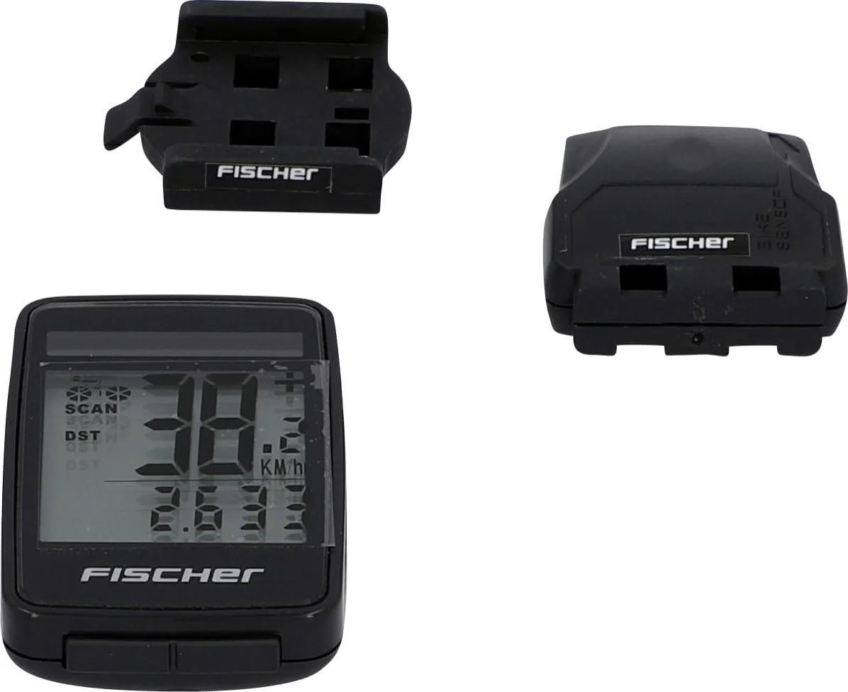 Велокомпьютер Fischer FitPlus Radio Solar 27 Functions, фото №1