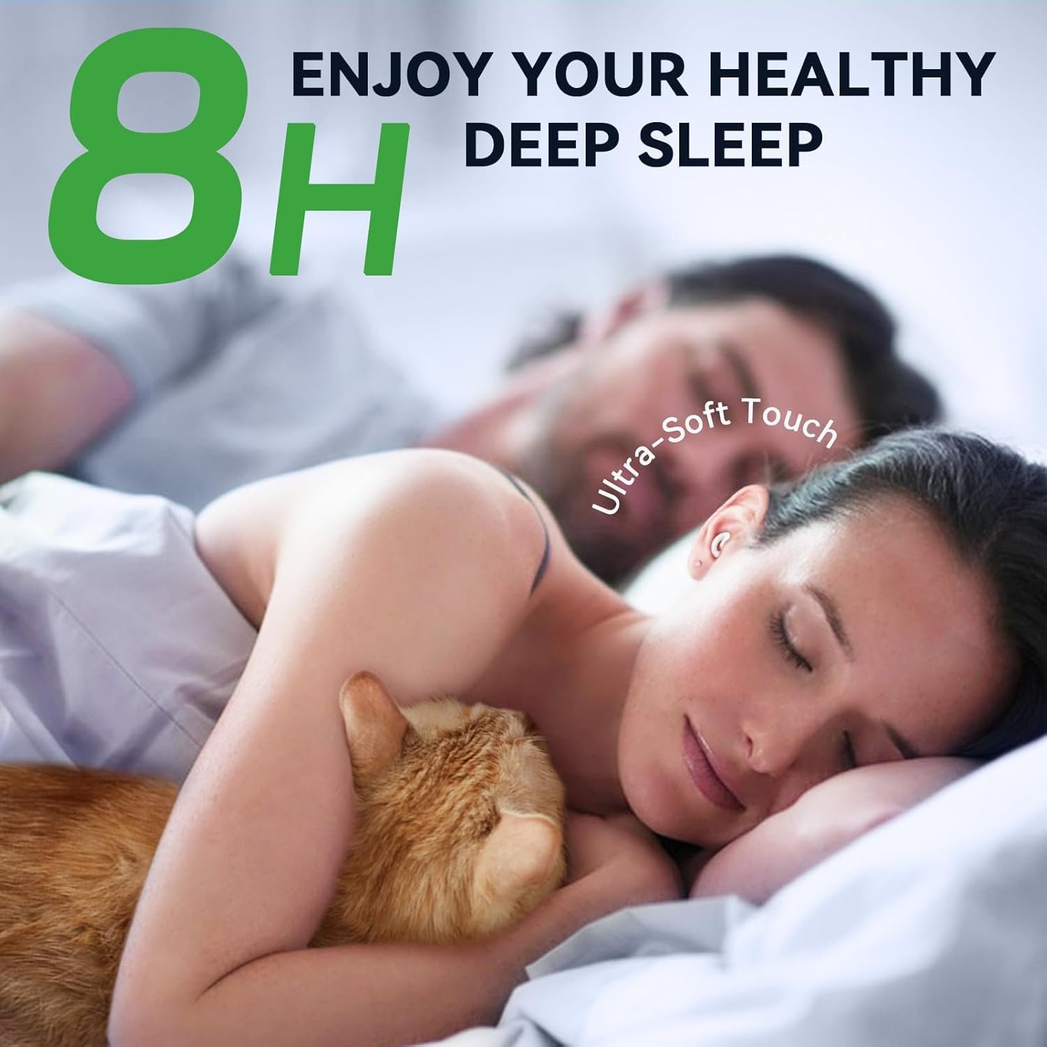 Беруші Relaxcharm для сну, шумозаглушення до NRR49дБ Надм'які багаторазові, фото №4