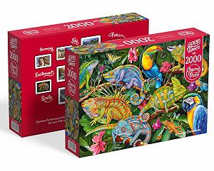 Пазл Caméléons étonnants 2000 елементів для дорослих та підлітків synthetic.ua - Фото 1