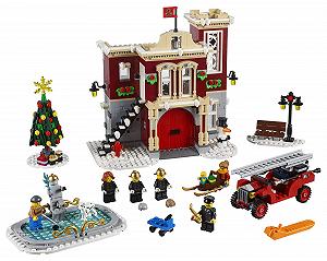 Конструктор Lego Creator Expert Winter Village Fire Station 10263 Новый 2019 synthetic.ua - Фото 1