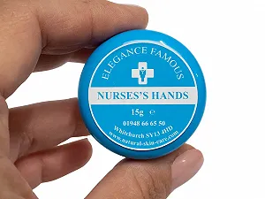 Крем для рук Elegance Nurse 15 г - Отшелушивающий, карманный размер - Фото 1