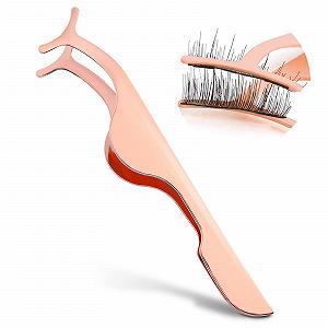 Аплікатор WLLHYF Eyelash Applicator для накладних вій DIY із нержавіючої сталі Рожеве золото synthetic.ua - Фото 1
