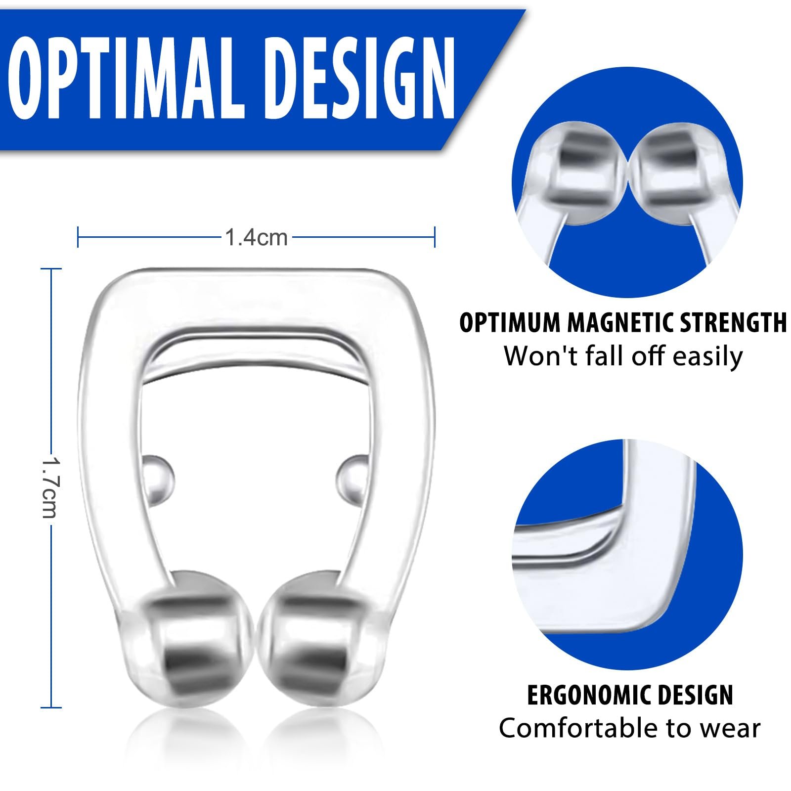 Кліпса проти хропіння Паковання з 6 стоперів, фото №2 Кліпса проти хропіння Паковання з 6 стоперів, фото №2