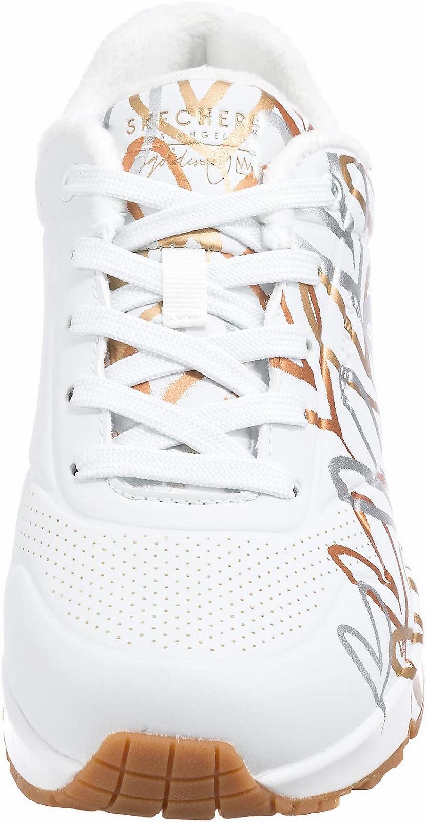 Кроссовки Skechers UNO-metallic Love женские, фото №4