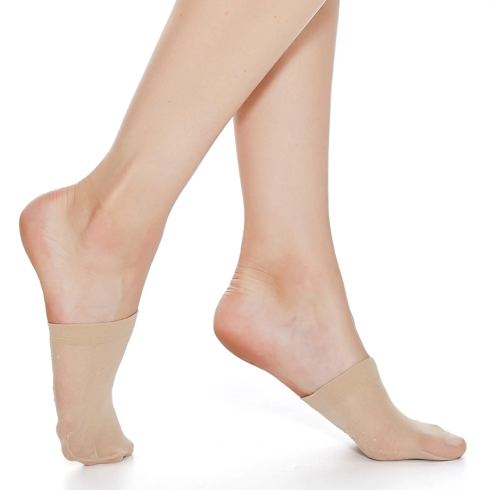 Шкарпетки-пальці MANZI, 6 пар, жіночі, півшкарпетки, фото №3