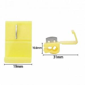 Набор клемм для быстрого монтажа с врезным контактом электрические 20 шт 252352252 ТІС synthetic.ua - Фото 1