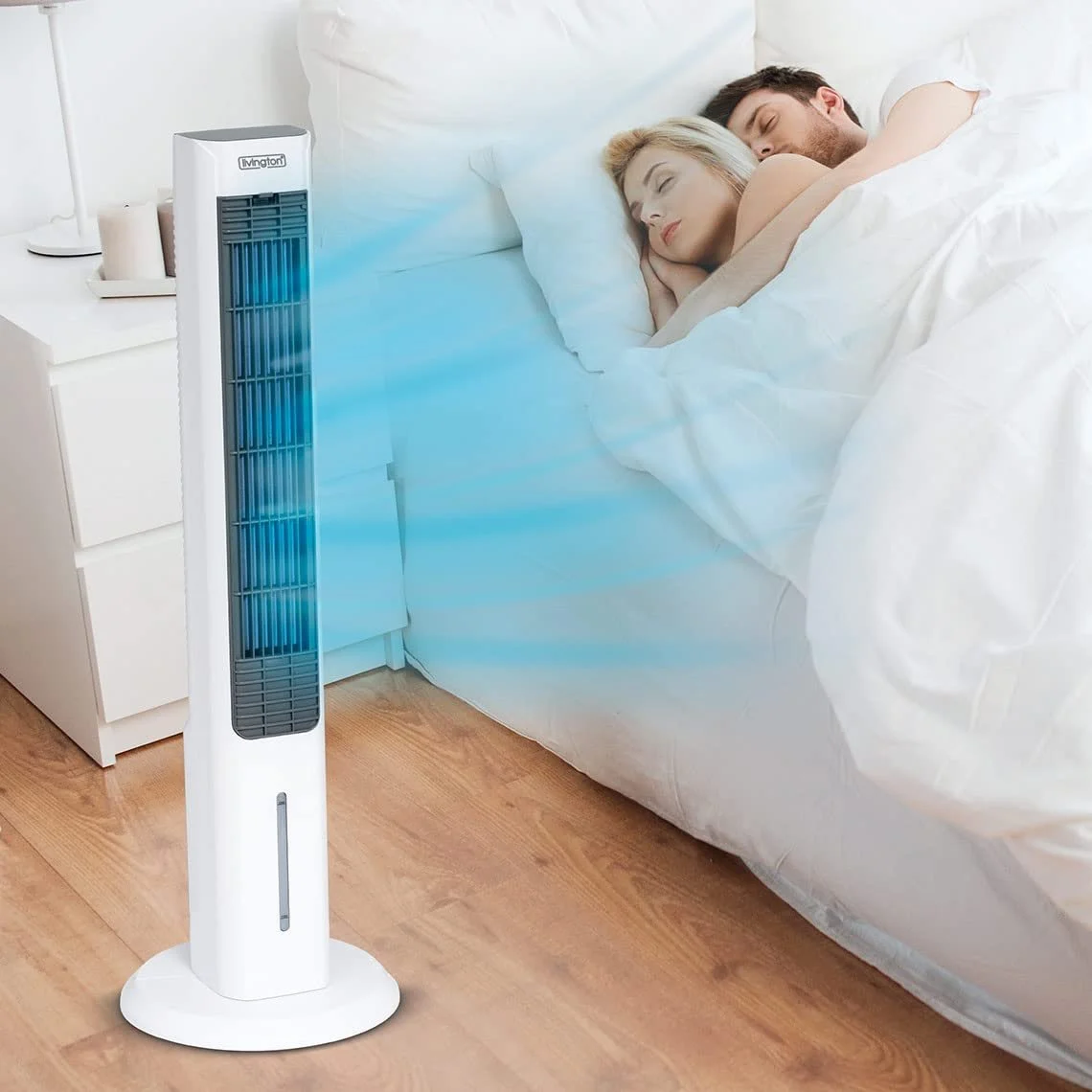 Набір мобільних охолоджувачів повітря Livington ChillTower & Arctic Air випарного типу, фото №2 Набір мобільних охолоджувачів повітря Livington ChillTower & Arctic Air випарного типу, фото №2