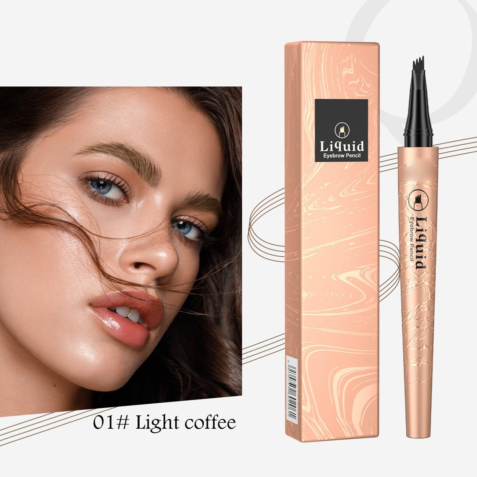 Карандаш для бровей Freckle Pen Eyebrow Pencil Waterproof Liquid Tattoo Pigmented Colour Natural, фото №2 Карандаш для бровей Freckle Pen Eyebrow Pencil Waterproof Liquid Tattoo Pigmented Colour Natural, фото №2