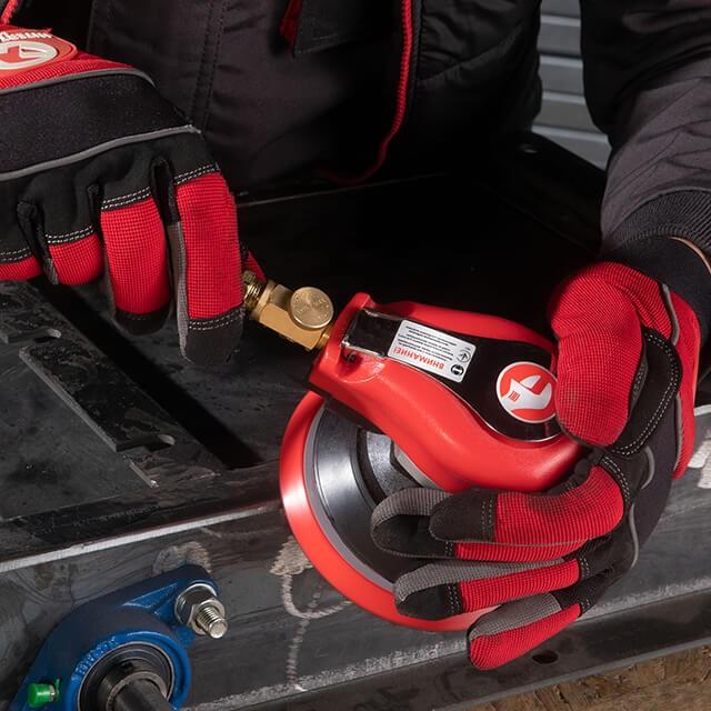 Шліфмашина ексцентрикова пневматична Intertool 125 мм (PT-1006), фото №5