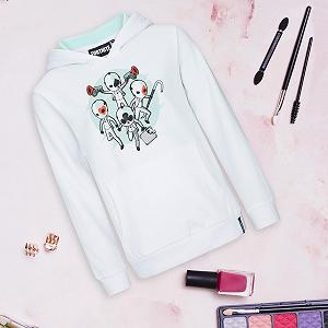 Худі FORTNITE Wild Card Білий Довгий рукав Дитячий Унісекс synthetic.ua - Фото 1