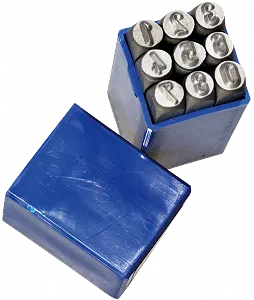 Набір цифрових клейм SW-STAHL 08903L 5 мм 9 предметів - Фото 1