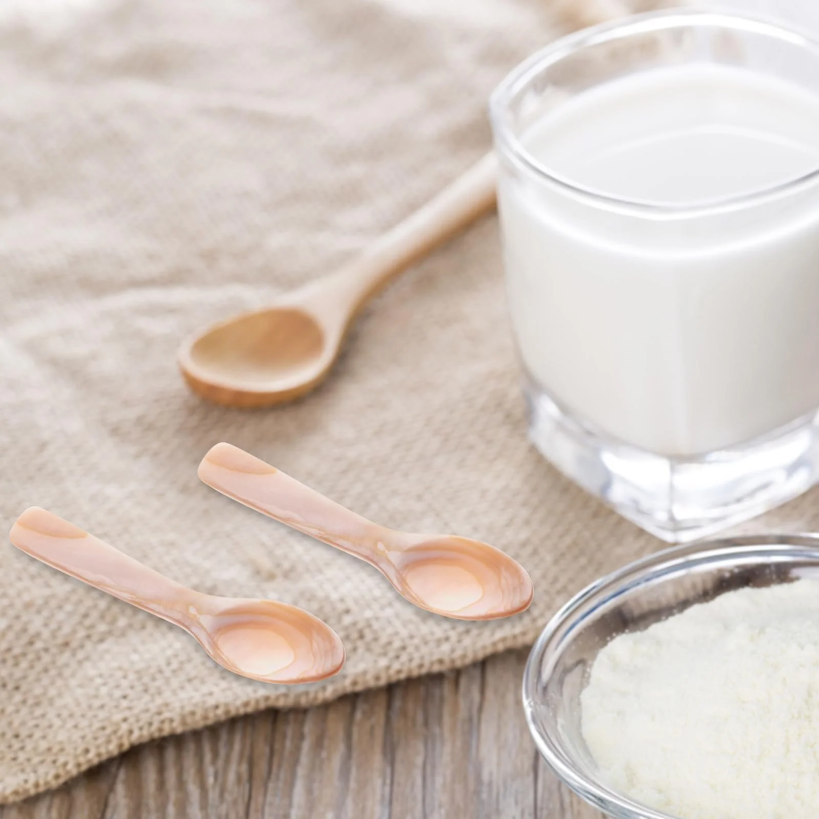 Ложка Yardwe Набір 4 шт. Перламутрова, фото №7