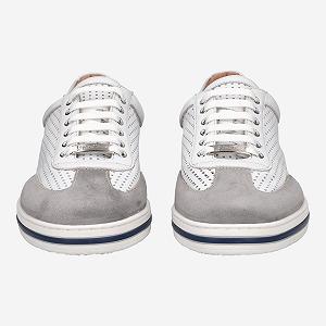 Кроссовки Galizio Torresi 411050 V.70467 Белый перфорированный / плетеный synthetic.ua - Фото 1