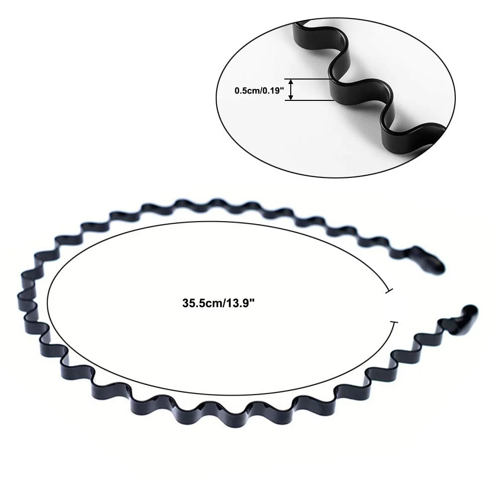 Чоловічий обруч для волосся, фото №4