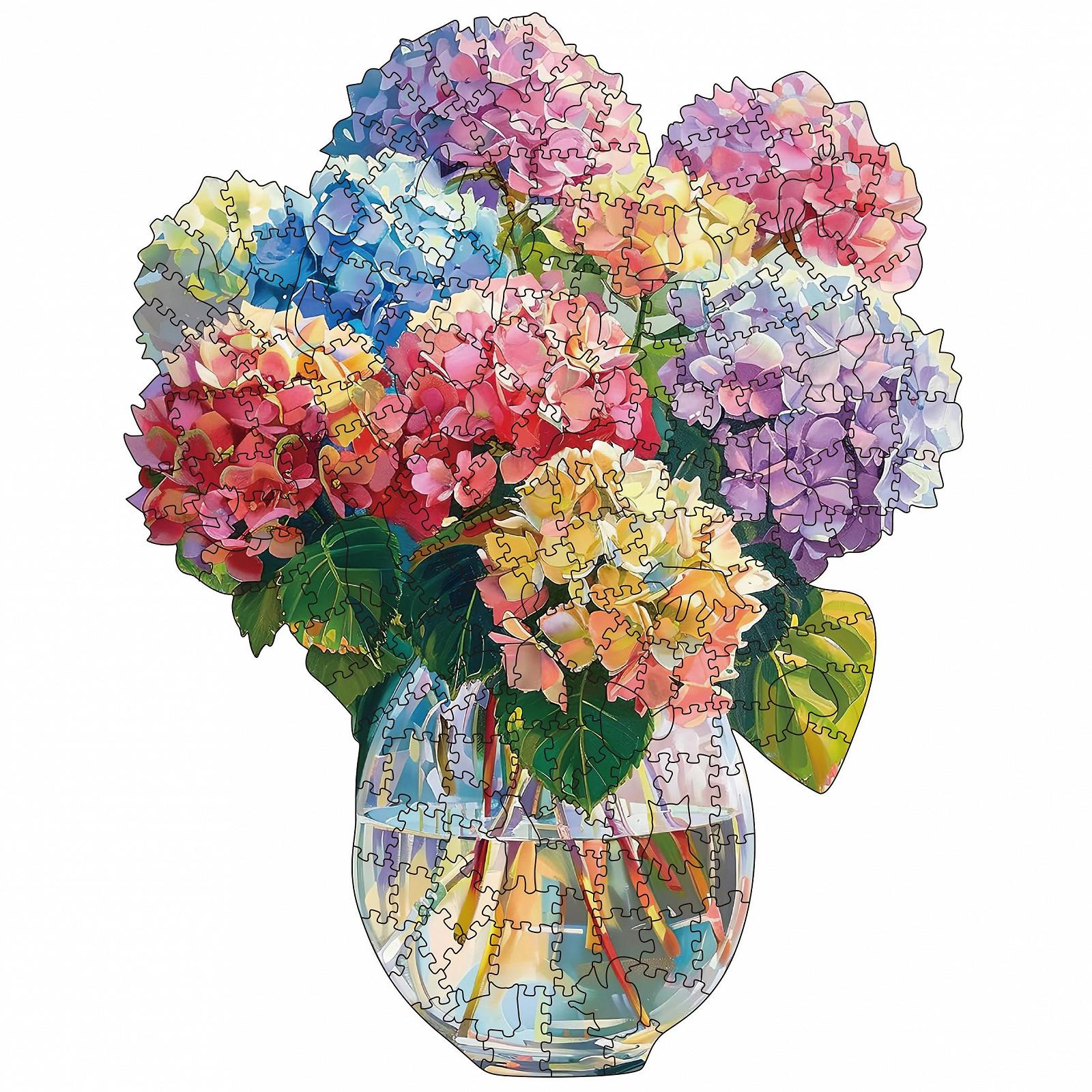 Деревянный пазл Flower Moon 200 элементов Уникальная форма животных, фото №1 Деревянный пазл Flower Moon 200 элементов Уникальная форма животных, фото №1