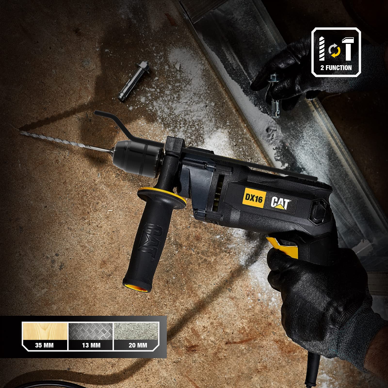 Перфоратор CAT Caterpillar AC 850 W 13 мм, фото №5 Перфоратор CAT Caterpillar AC 850 W 13 мм, фото №5