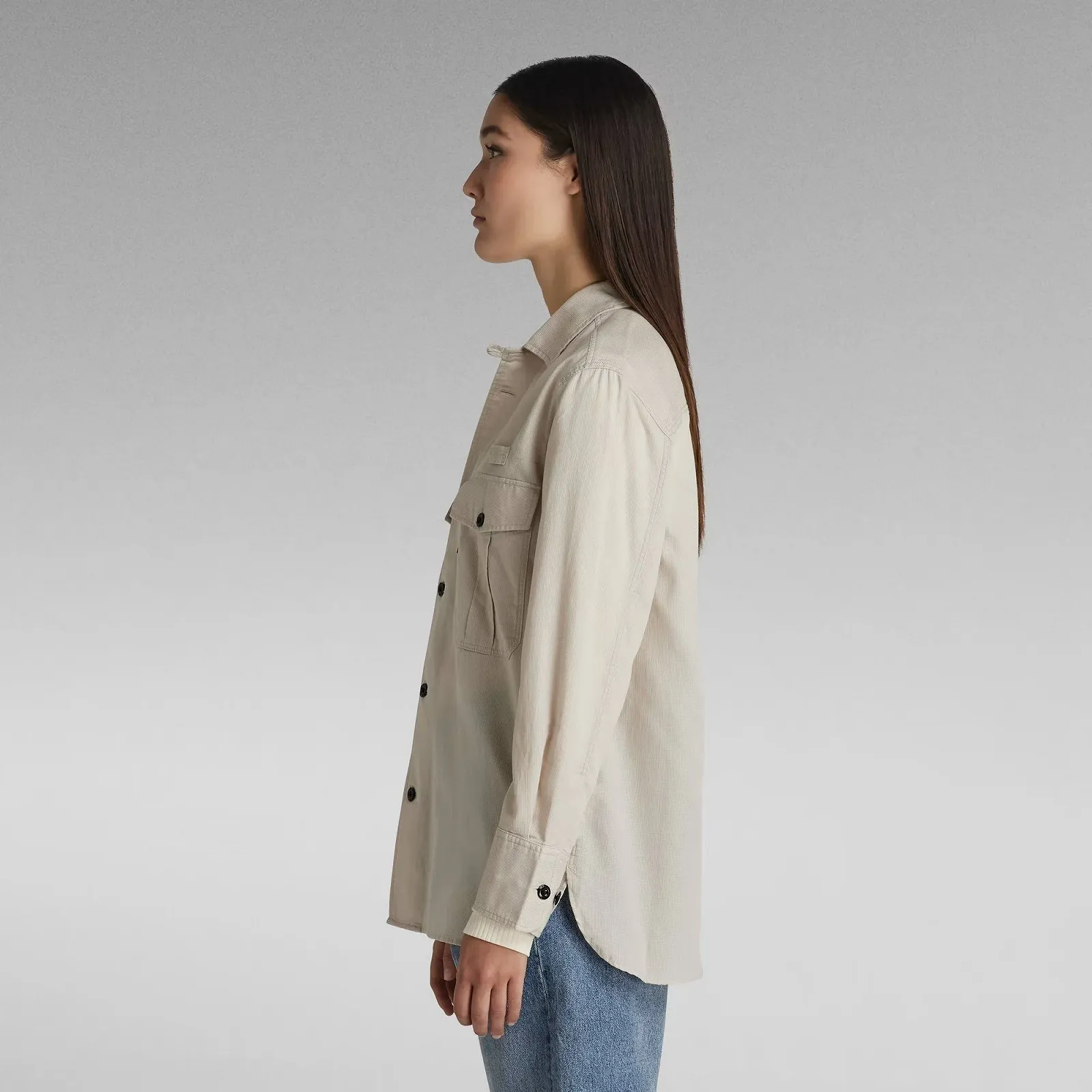 Женская рубашка G-Star RAW Officer Boyfriend Shirt - S, фото №2