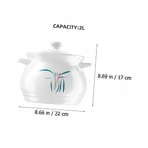 Каструля керамічна Multifunctional Slow Cooker Термостійка Антипригарна Різні кольори synthetic.ua - Фото 1