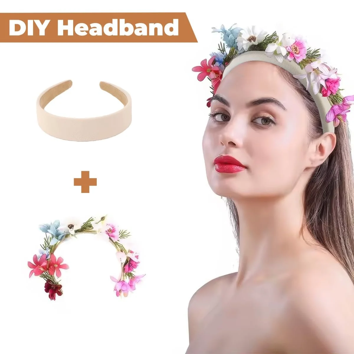 Обруч Широкий, 4 кольори, Нековзкий, Вузликовий, фото №5