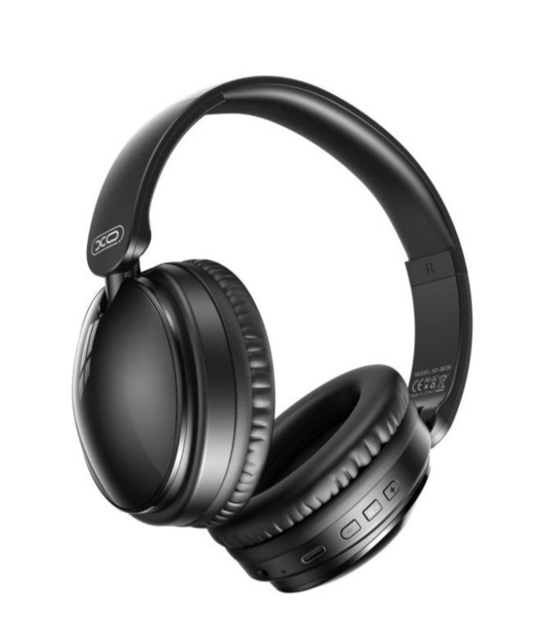 Наушники Bluetooth XO BE36 Crystal Clear Over-Ear Black, фото №1 Наушники Bluetooth XO BE36 Crystal Clear Over-Ear Black, фото №1