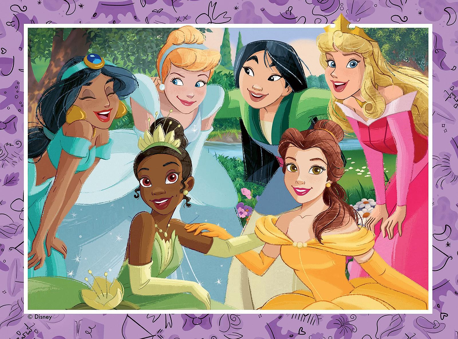 Пазл Ravensburger Disney Princess 4 in One Box 12, 16, 20, 24 елементи Edition 2023, фото №5