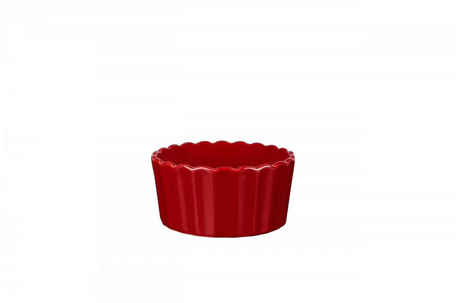Набор форм для запекания Sallys Stoneware Round Oven Dish 4 шт 10 см Empire Red, фото №2