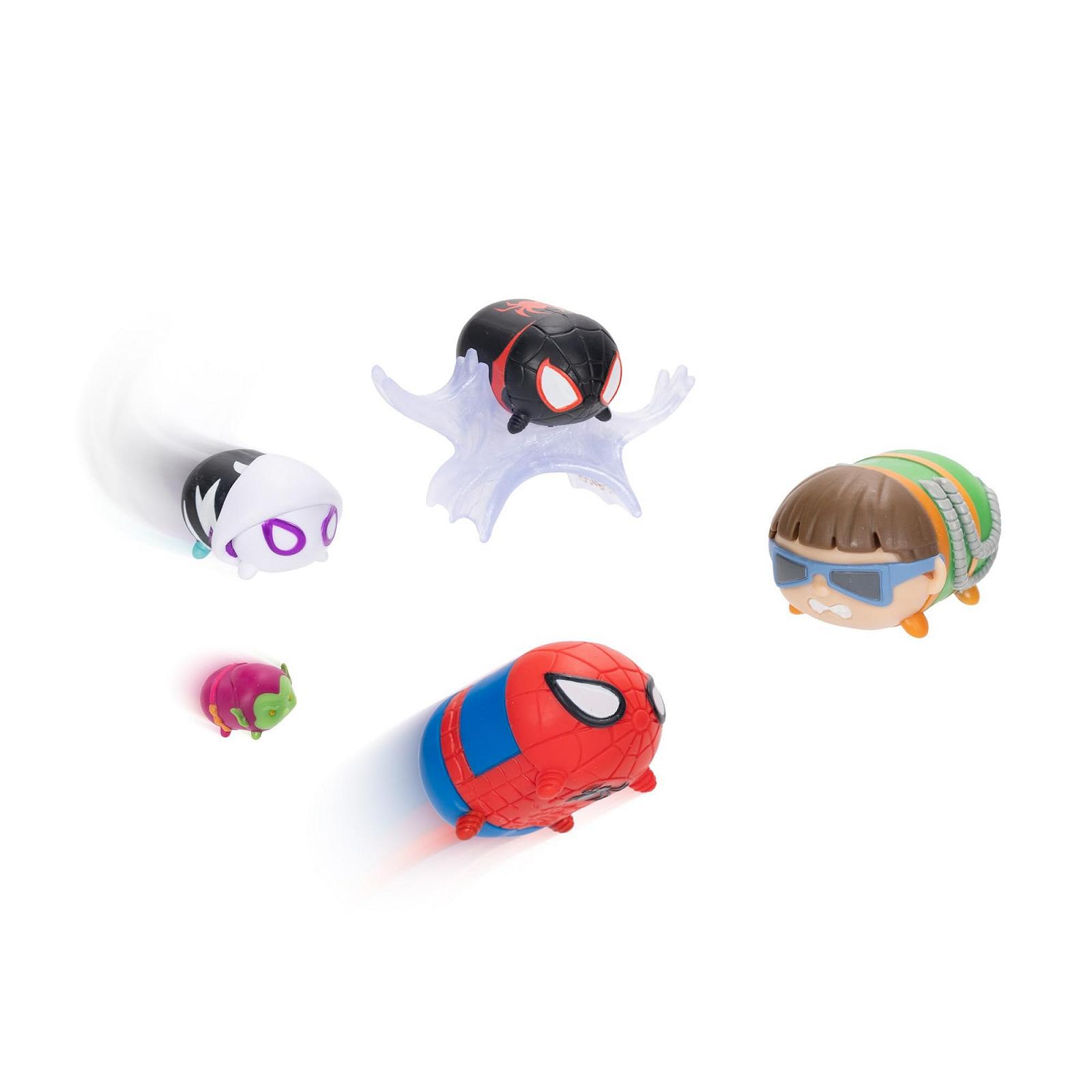 Набор фигурок Человек-паук Marvel Tsum Tsum Deluxe, 7 см, в комплекте большой Человек-паук, Призрачный паук и другие, для детей от 6 лет, фото №5